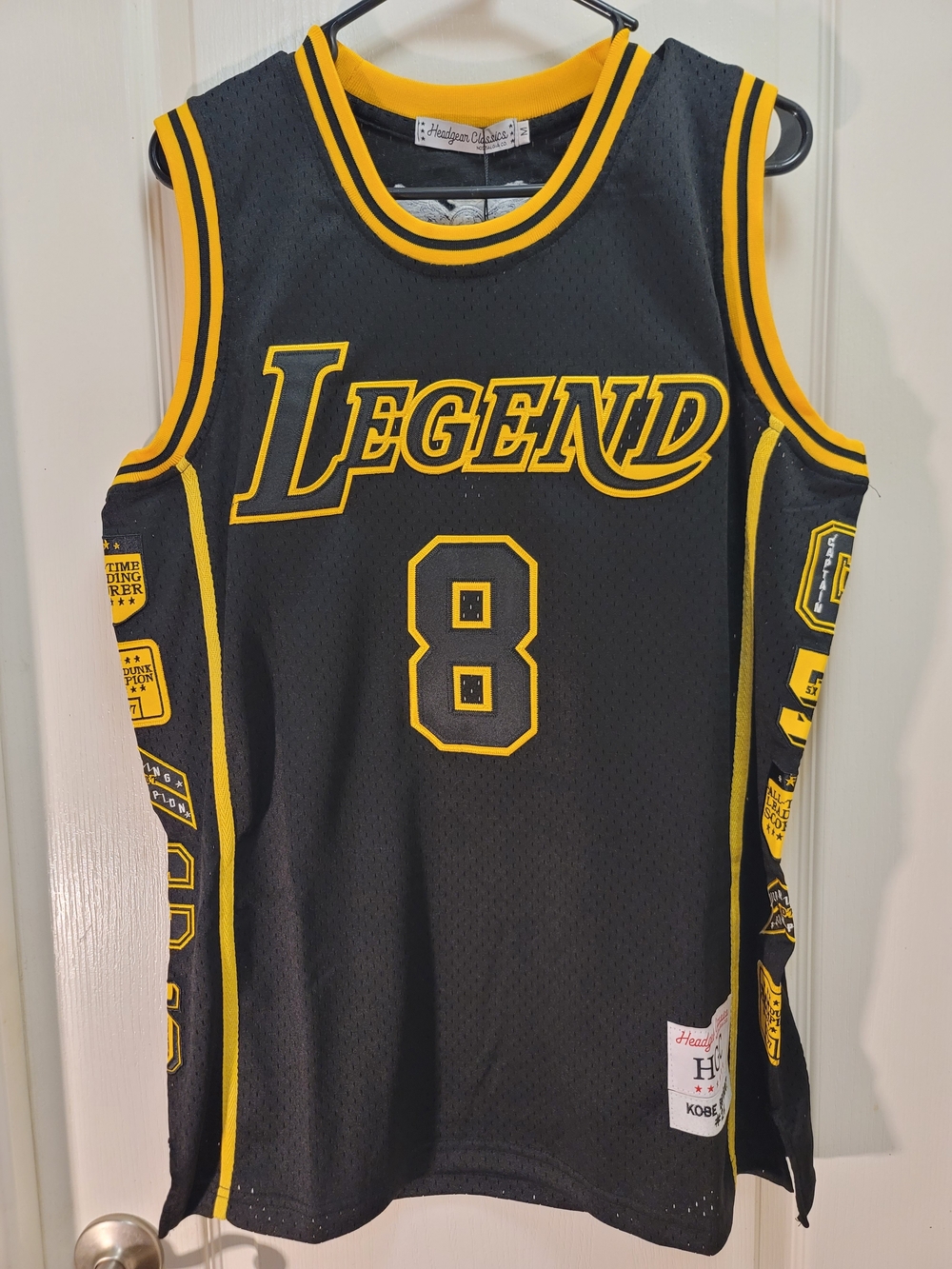 Kobe Bryant Legend #8 Mamba #24 Basketball Jersey - Medium - NWT